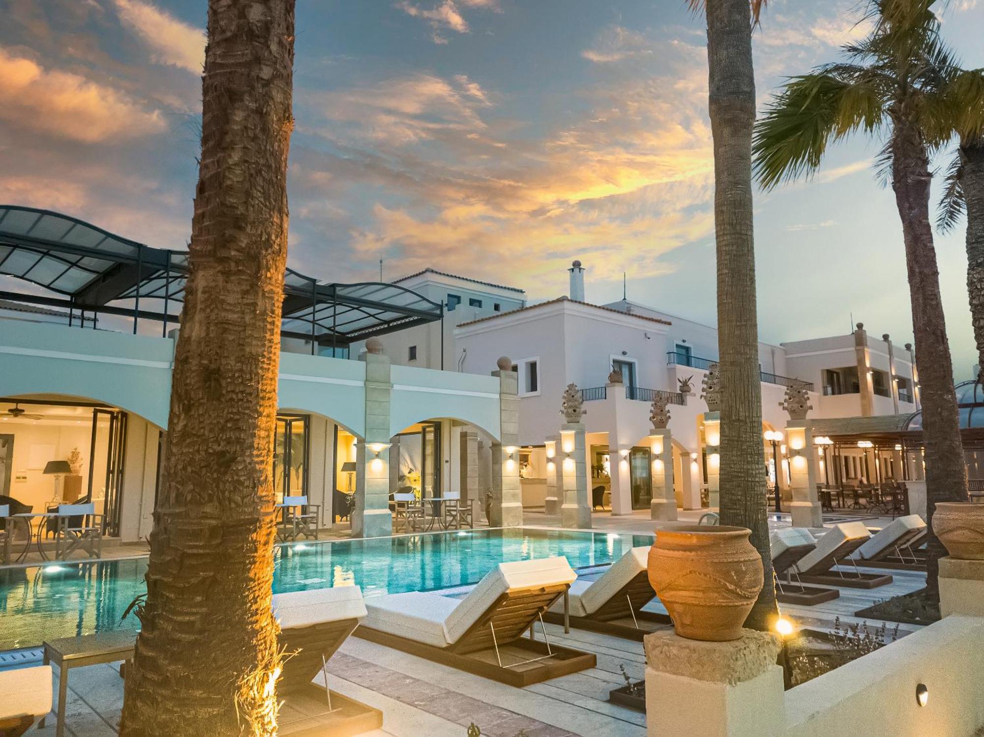 Grecotel Plaza Beach House Ретимно Екстериор снимка
