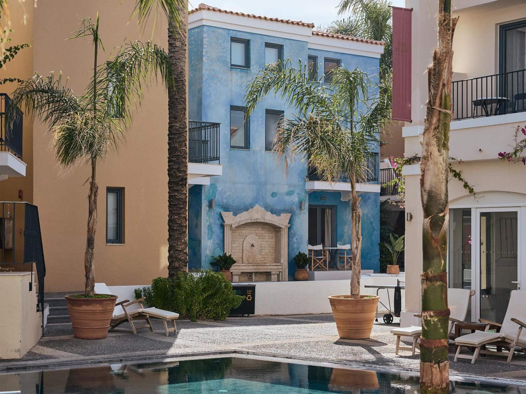 Grecotel Plaza Beach House Ретимно Екстериор снимка