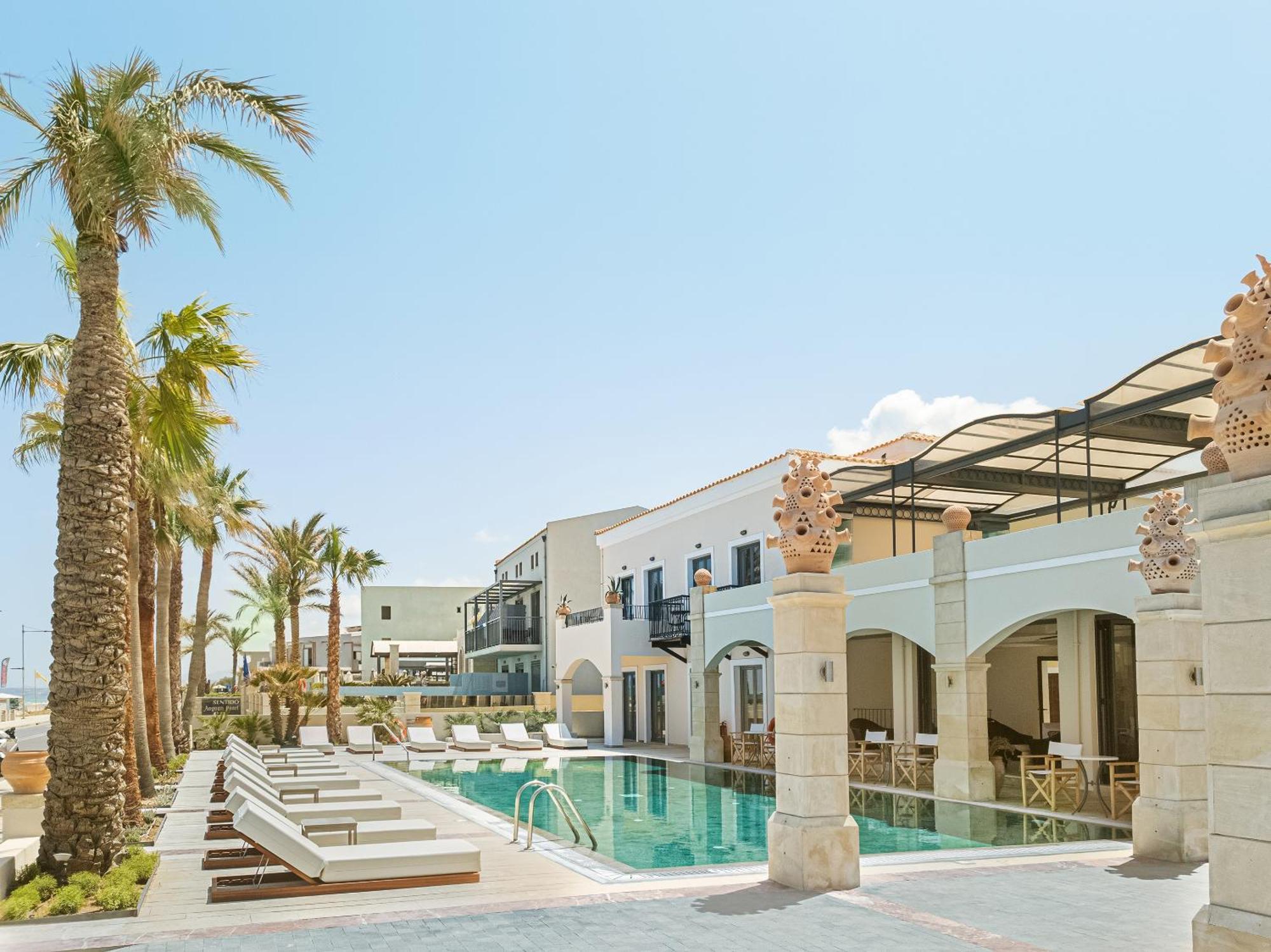 Grecotel Plaza Beach House Ретимно Екстериор снимка